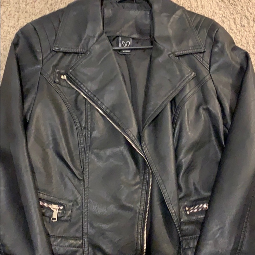 Leather jacket